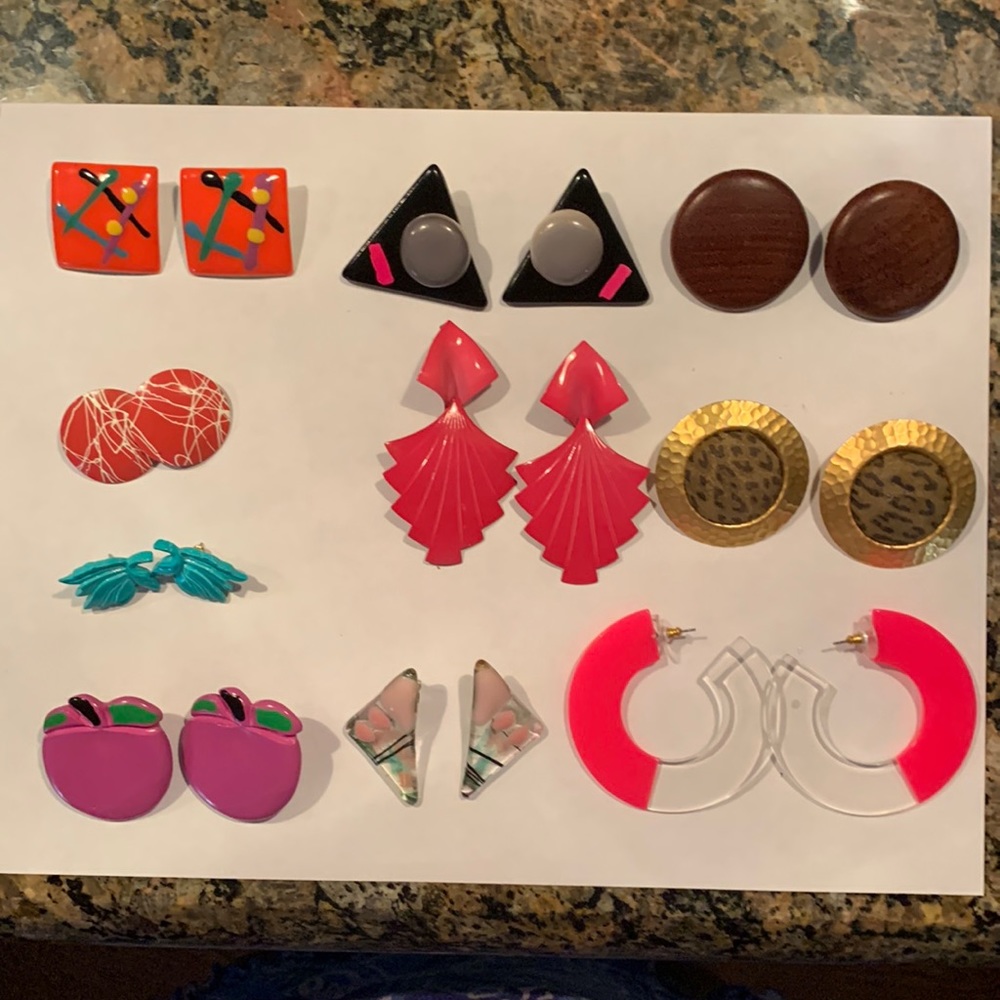 Pierced Earrings 10 pair